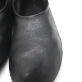 Khaite Maiden Ballet Flats Black Leather Size 37