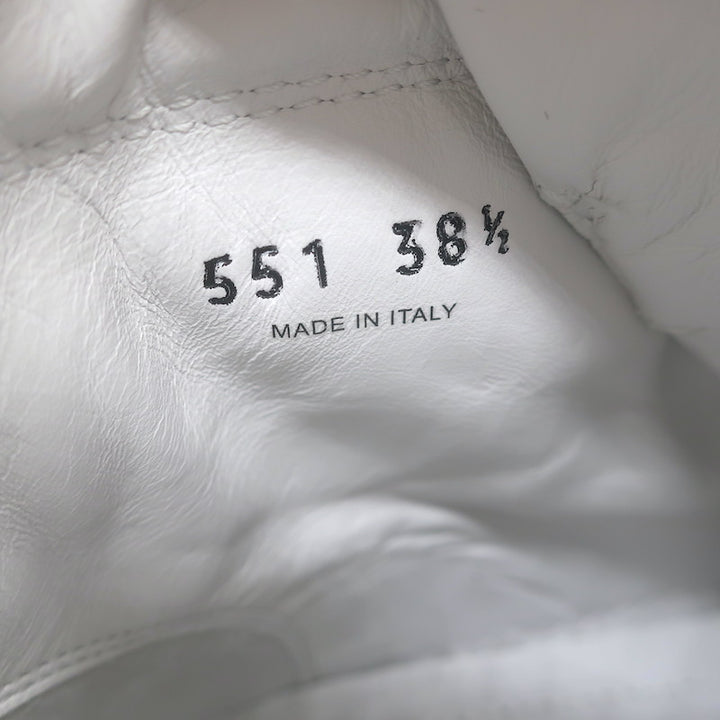 Prada Wheel Pouch Re-Nylon High Top Sneakers White Size 38.5
