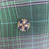 Zimmermann Double Breasted Prince of Wales Check Coat Green Size 3