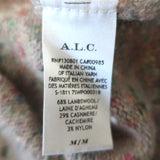 A.L.C. Emmeline Sweater Multicolor Wool-Cashmere Speckled Knit Size Medium
