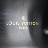 Louis Vuitton FrontRow Sneakers Brown Monogram Canvas & Black Patent Size 37.5