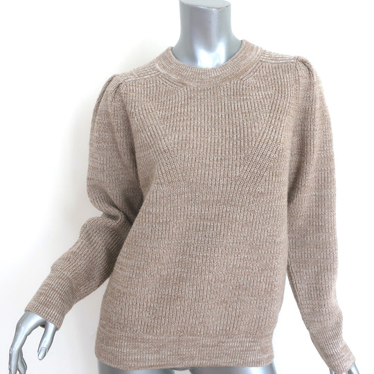 Knox Rose, Sweaters, Knox Rose Oatmeal Size Xxl Floral Long Sleeve Knit  Sweater Cream Brown Pink