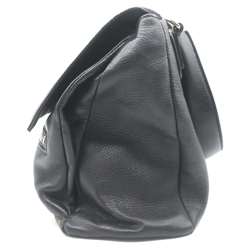 Givenchy Pandora Pure Small Flap Bag Black Leather Crossbody