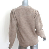 Isabel Marant Etoile Mavis Crewneck Sweater Beige Merino Wool Size 38