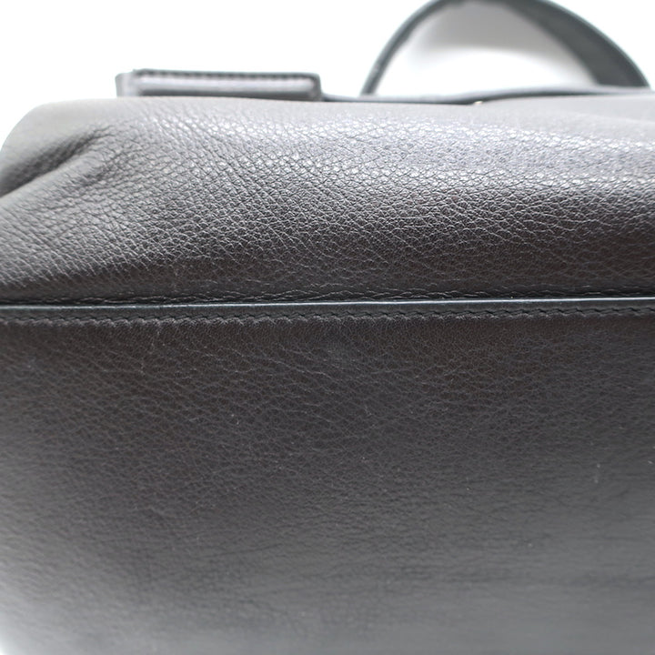 Givenchy Pandora Pure Small Flap Bag Black Leather Crossbody