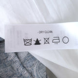 Agua by Agua Bendita Lima Maxi Dress Blue Dragonfly Print Linen Size Small NEW