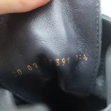 Gianvito Rossi Foster Lace-Up Combat Boots Charcoal Suede Size 37.5