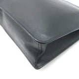 Maison Martin Margiela Ziplock Large Clutch Black Leather