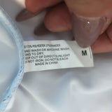 Cynthia Rowley Sunkissed Rashguard Top Blue Butterfly Print Size Medium