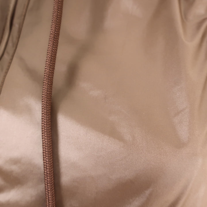 Alo Yoga Hooded Sprinter Jacket Brown Size Extra Small