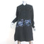Dries Van Noten Sequined Shirtdress Black Cotton Size 36 Long Sleeve Dress