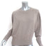 Isabel Marant Etoile Charlise Sweater Taupe Cotton-Wool Size 38