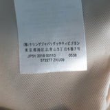 Gucci GG jacquard canvas blazer in beige, two-button size 38, gently pre-owned authentic luxury piece