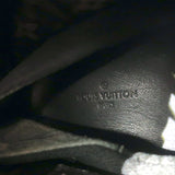 Louis Vuitton Pillow Comfort Ankle Boots Black & Brown Monogram Nylon Size 38