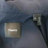 Theory Solomon Hooded Shell Jacket Navy Size Medium