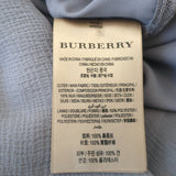 Burberry Midi Dress Gray Lace-Trimmed Crinkled Silk Size US 6