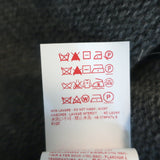 Marni Tipped Cashmere Cardigan Gray/Red Size 40 V-Neck Sweater NEW