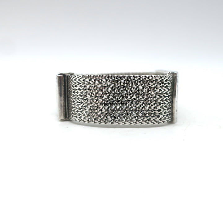 John Hardy Dot Collection Sterling Silver Mesh Bracelet