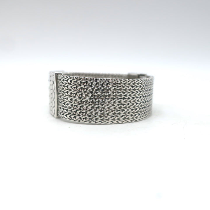 John Hardy Dot Collection Sterling Silver Mesh Bracelet
