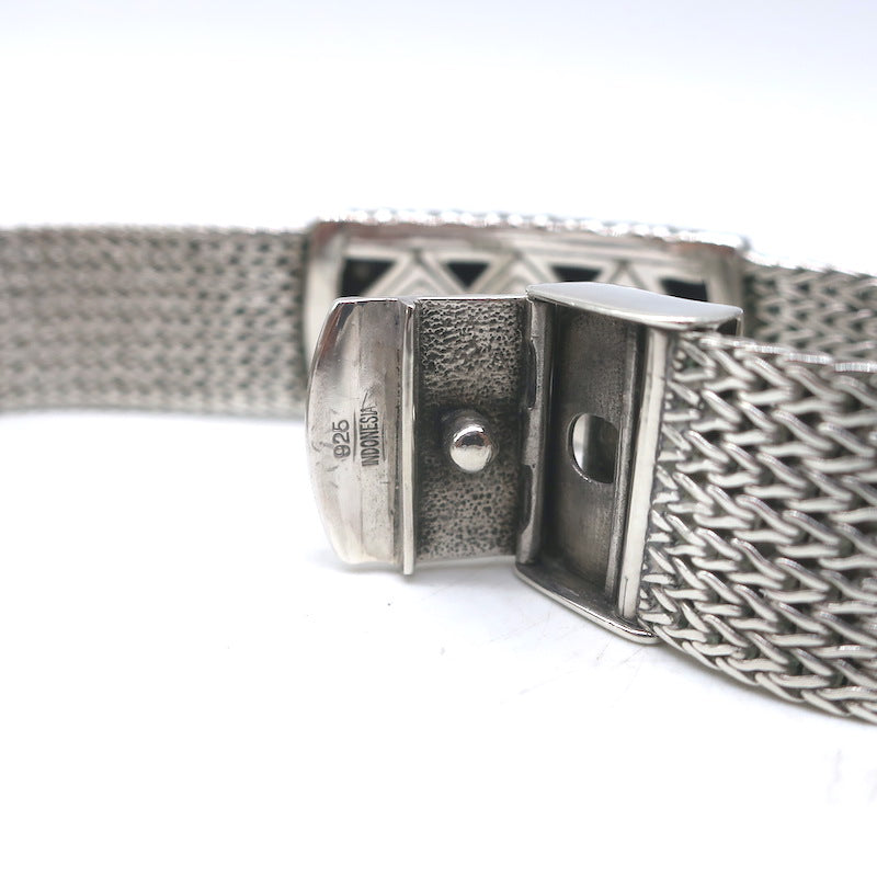 John Hardy Dot Collection Sterling Silver Mesh Bracelet