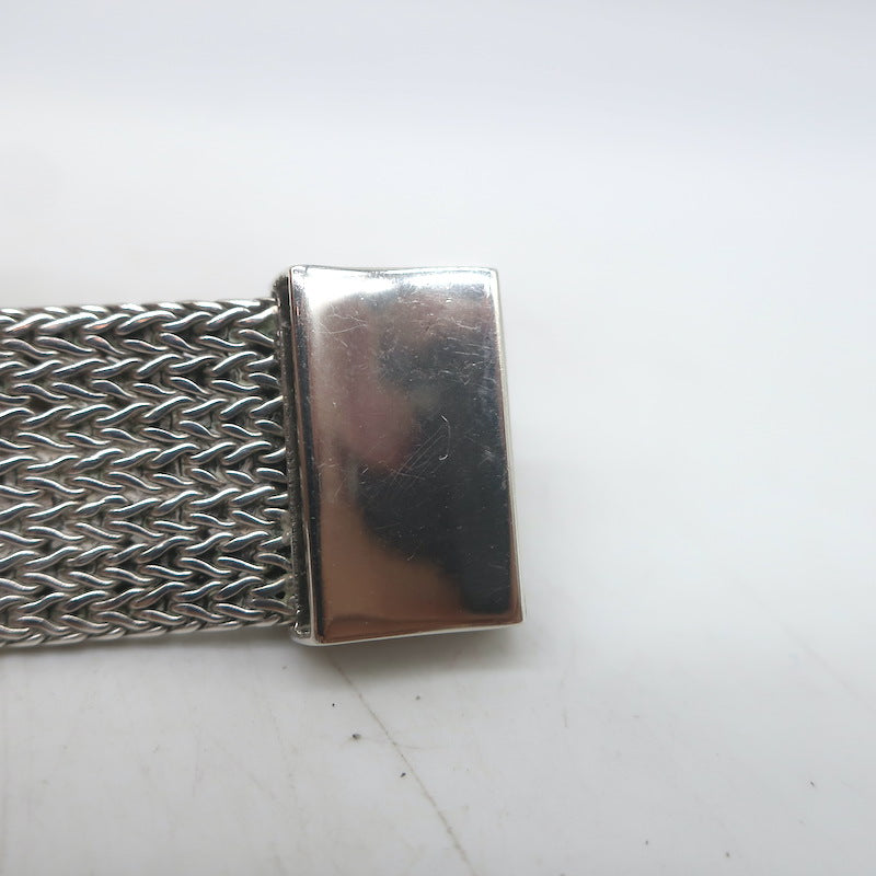 John Hardy Dot Collection Sterling Silver Mesh Bracelet