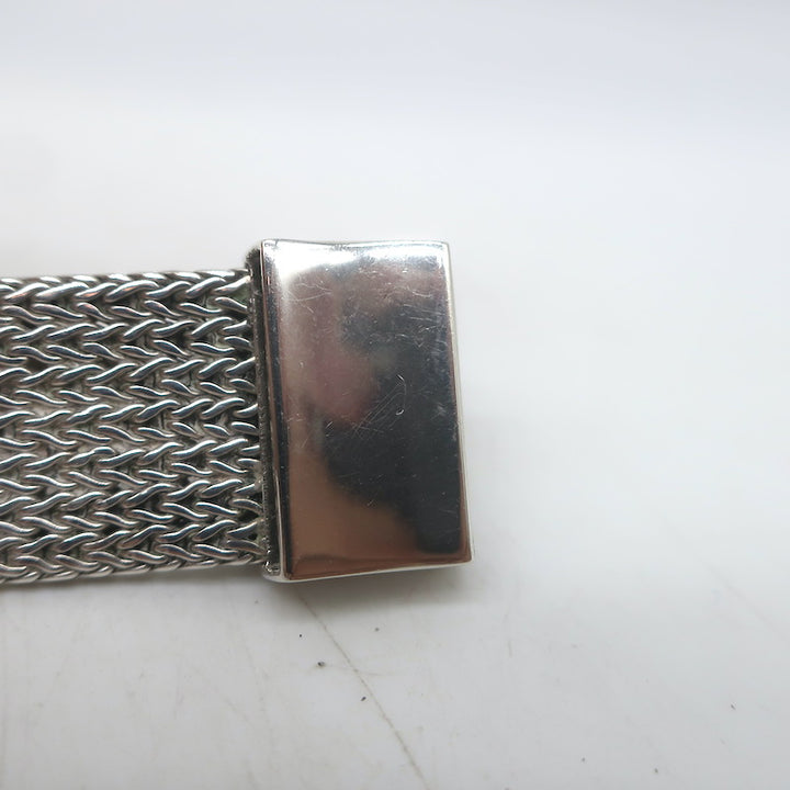 John Hardy Dot Collection Sterling Silver Mesh Bracelet