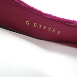 Chanel CC Patent Cap Toe Corduroy Mary Jane Pumps Fuchsia & Black Size 37.5 NEW