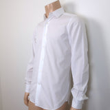 Valentino Long Sleeve Button Down Shirt White Cotton Size 38 / 15