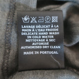 Isabel Marant Mamet Tank Top Dark Gray Linen Jersey Size Extra Small NEW