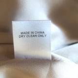 The Sei Ruched One-Shoulder Mini Dress Beige Size 4