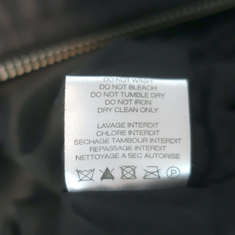 IRO Arley Cropped Ruched Bomber Jacket Black Size 34