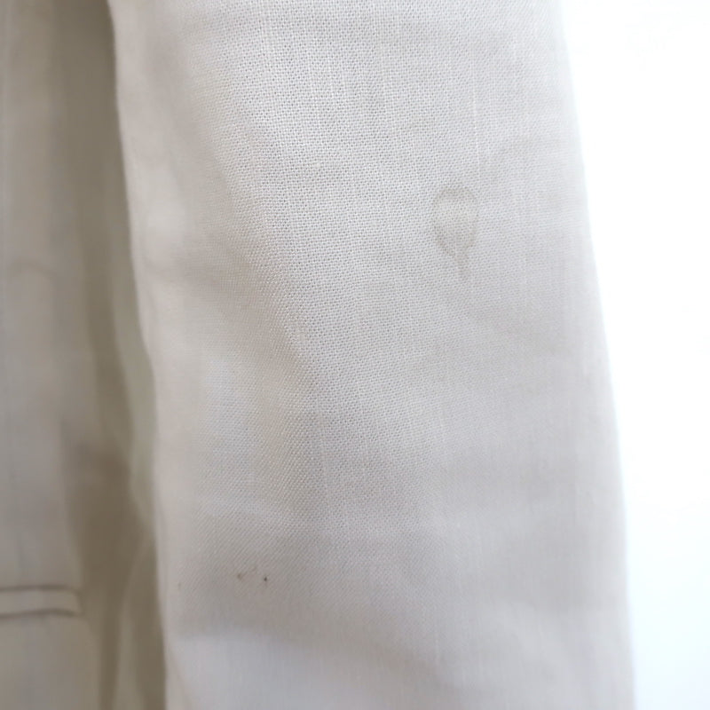Rag &amp; Bone Margot Blazer Ecru Stretch Linen Size 2 One-Button Jacket