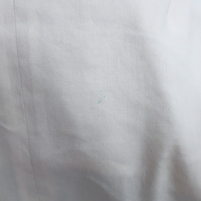 Rag &amp; Bone Margot Blazer Ecru Stretch Linen Size 2 One-Button Jacket