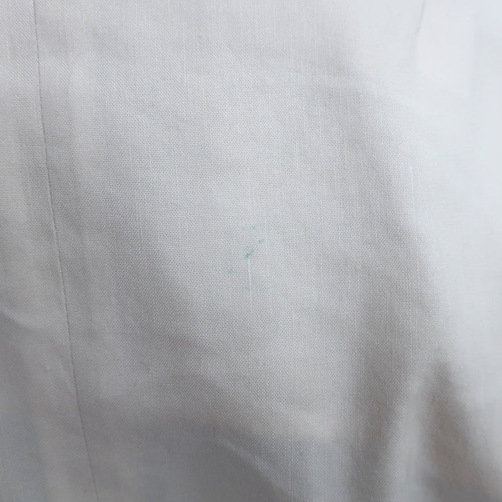 Rag &amp; Bone Margot Blazer Ecru Stretch Linen Size 2 One-Button Jacket