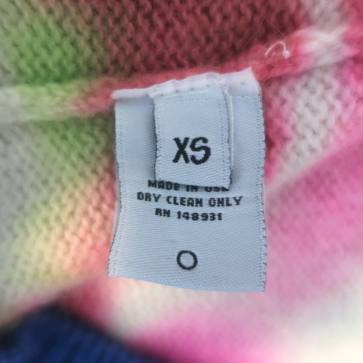 The Elder Statesman tie-dye cashmere cardigan, multi-color, size XS — authentic pre-owned luxury