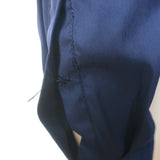 Prada Long Sleeve Button Down Shirt Navy Stretch Cotton Size 38 / 15