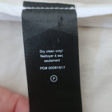 Rag & Bone Margot Blazer Ecru Stretch Linen Size 2 One-Button Jacket