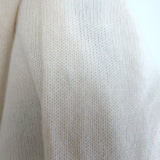 Christian Dior Star-Embroidered Cashmere Crewneck Sweater Ivory Size US 6