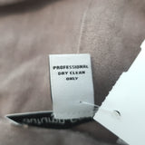 Autumn Cashmere Shawl Collar Crop Cardigan Taupe Cashmere Size Medium NEW