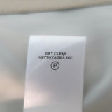 A.L.C. Alden Faux Leather Midi Skirt Ivory Size 0 NEW