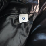 Moncler Ribaudfur Fox Fur-Trimmed Hooded Down Puffer Jacket Black Size 0