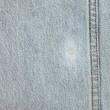 KHAITE Callum Straight Leg Jeans Shelburne Light Blue Denim Size 26