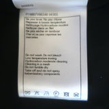 Chanel 23S Lace Crystal-Button Blazer Jacket Black Cotton-Blend Size 34 NEW