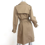 Joe's Jeans x Andrea's Lookbook Coco Trench Coat Camel Size Medium NEW