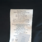 L'Agence Metallic Leather Biker Jacket Silver Size Small