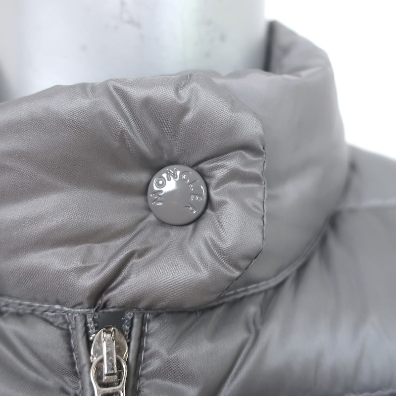 Moncler Lans Packable Down Puffer Jacket Gray Size 1