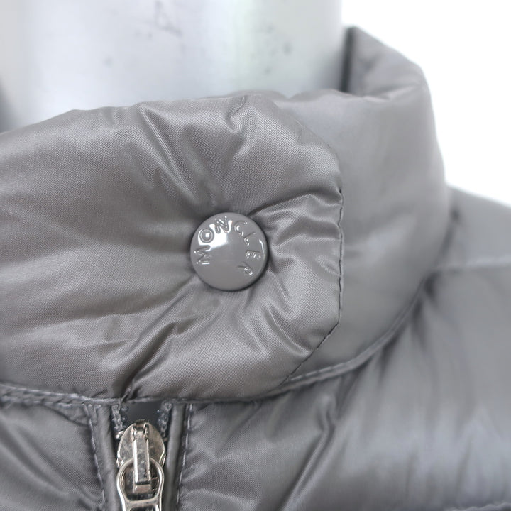Moncler Lans Packable Down Puffer Jacket Gray Size 1