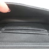 Christian Dior My Dior Talk Phone Pouch Black Cannage Leather Crossbody Bag NEW