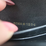 Christian Dior My Dior Talk Phone Pouch Black Cannage Leather Crossbody Bag NEW