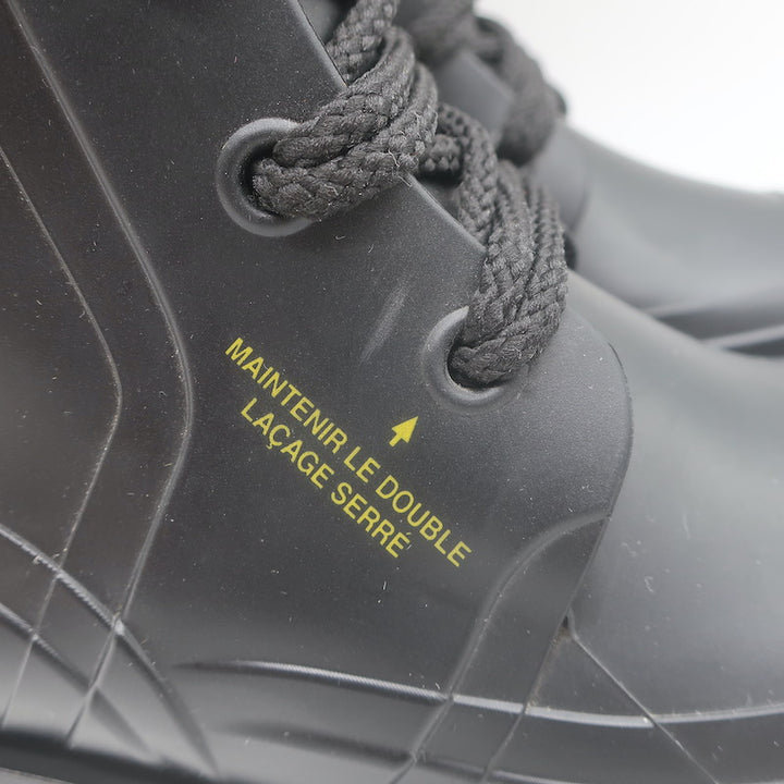 Christian Dior Diorcamp Rubber Combat Boots Black Size 38